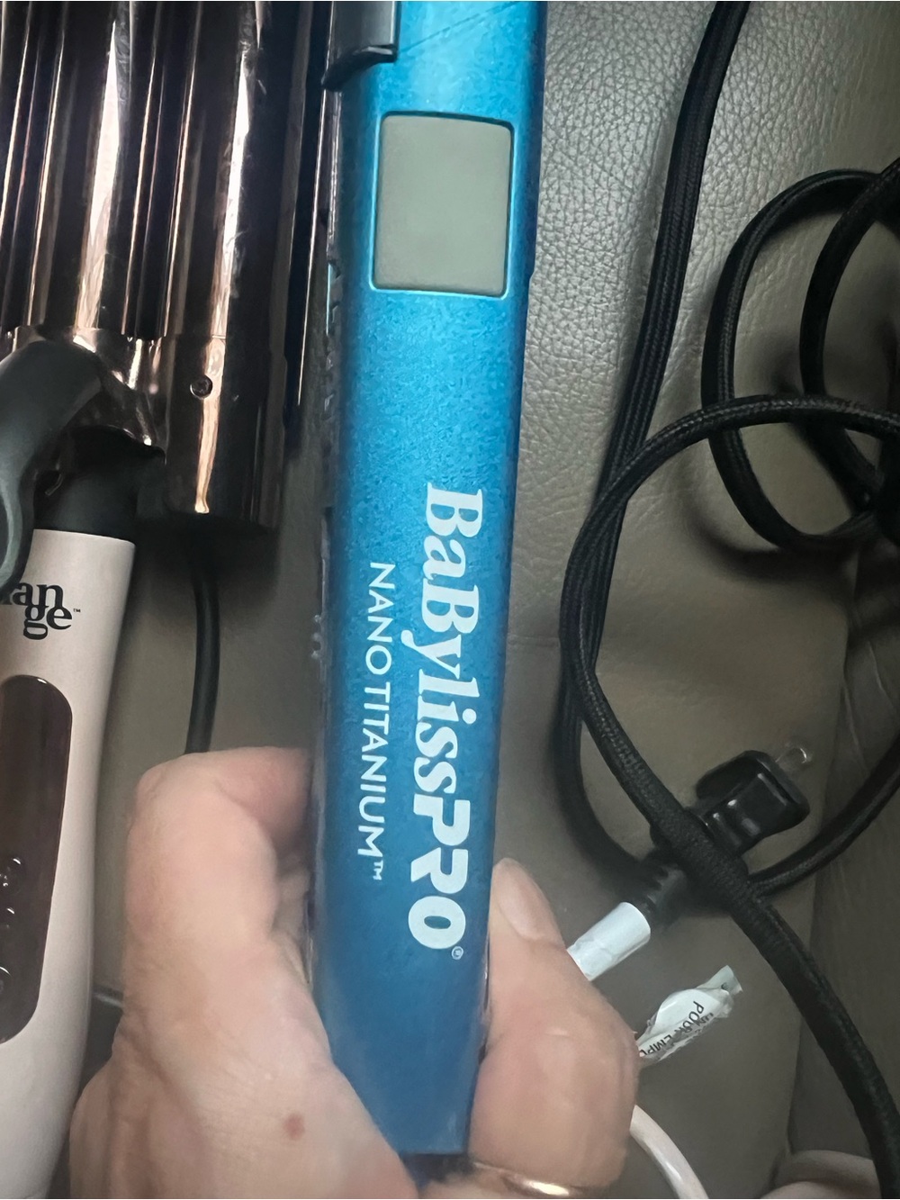 BaBylissPRO Blue Nano Titanium Mini Flat Iron for Women - Picture 7 of 8